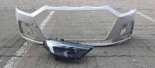 AUDI A1 HEADLIGHT AND BUMPER 2021