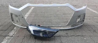 AUDI A1 HEADLIGHT AND BUMPER 2021