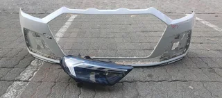 AUDI A1 HEADLIGHT AND BUMPER 2021