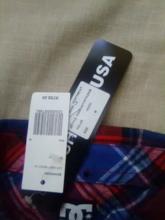 Dc long sleeve check hemp men