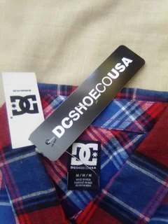 Dc long sleeve check hemp men