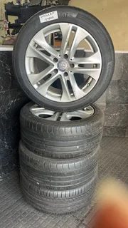17 Mercedes mags and Tyres