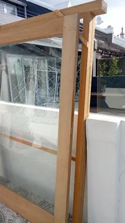 Meranti door &#43;frame