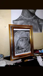 Portrait drawing painting etc