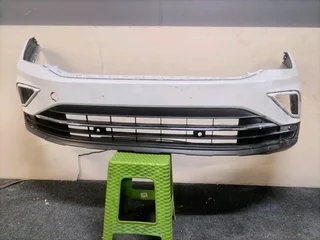 2022-2025 VW TIAGO FRONT BUMPER WITH BOTTOM GRILL AND SPOILER FOR SALE