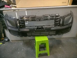 2023-2025 HYUNDAI VENUE FRONT BUMPER WITH BOTTOM SPOILER FOR SALE