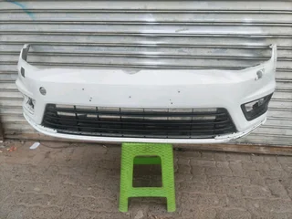 2013-2017 VW GOLF 7 TSI FRONT BUMPER WITH BOTTOM GRILL, SPOILER AND ONE SIDE COVER FOR SALE