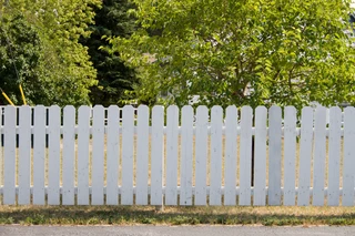 Picket fencing and bamboo fencing