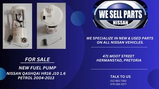 Nissan Qashqai Hr16 New Fuel Pump