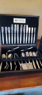 Eetrite Slimline 44 Piece Cutlery Set