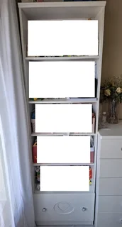 White Bookshelf