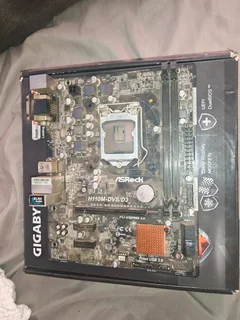 Computer parts (Mother boards CPUs and a GPU)