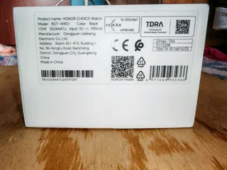 Honor Choice Watch Black