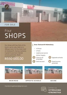 Shops for sale