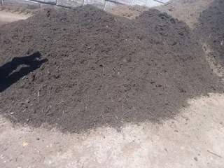 Compost , topsoil and potting soil.