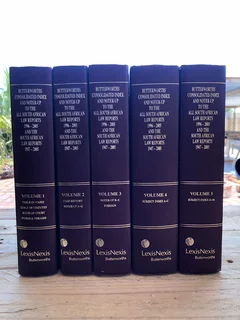 Butterworths All South African Law Reports 1996-2005 and 1947-2005