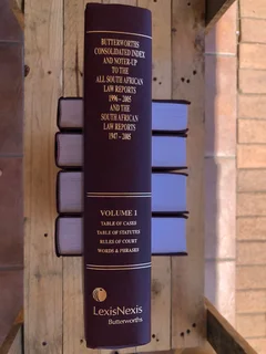 Butterworths All South African Law Reports 1996-2005 and 1947-2005