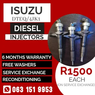 Isuzu Dteq Diesel Injectors