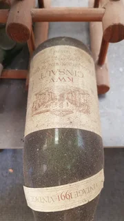 Wine bottles old x 8