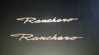 Ford Ranchero badges original