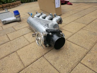 Fuel rail,plenium and throttle