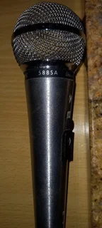 Shure 588sa Microphone And Case