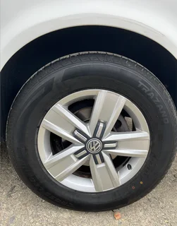 2x Trazano tyres almost NEW!