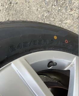 2x Trazano tyres almost NEW!