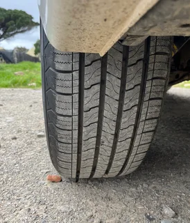 2x Trazano tyres almost NEW!