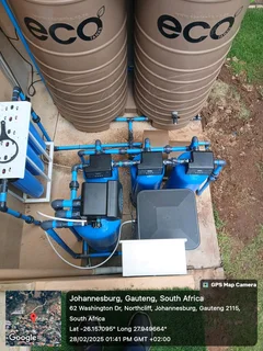 Boreholes,Municipal backup and irrigation systems