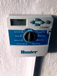 Boreholes, Irrigation sprinkles  and municipal backup system