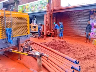 Boreholes, lrrigation sprinklers and Tanks installations