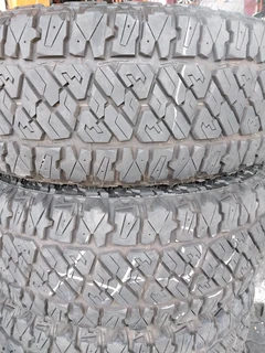 A clean set of 265 60 18 tyres with 95% treads available for sale in