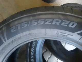 A brand new set of 275 55 20 tyres available for sale