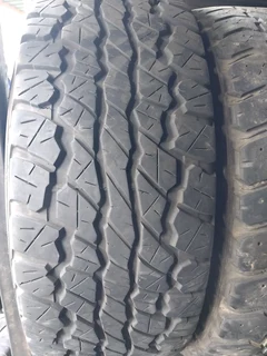 1x 265 65 17 Dunlop Grandtrek At3g Tyre With Good Treads Available For Sale