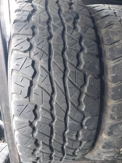 1x 265 65 17 DUNLOP Grandtrek AT3G tyre with good treads available for sale