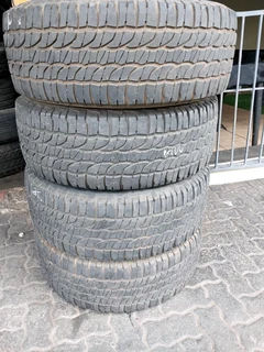 A clean set of 265 65 17 Michelin LTX force tyres with 90% treads available for sale