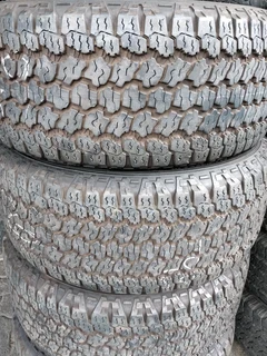 A clean set of 255 55 18 Goodyear wrangler tyres with 98% treads available for sale