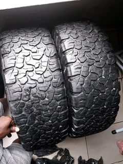 2x 265 70 16 Bf Goodrich ko2 tyres with 90% treads available for sale