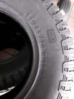 A Brand new set of 285 70 17 general grabber tyres available for sale