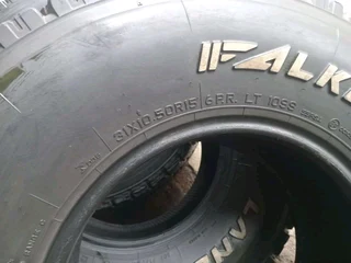 A clean set of 31x10.50R15 white lettering tyres with good treads available for sale