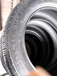 A clean set of 265 50 20 Khumo tyres with good treads available for sale