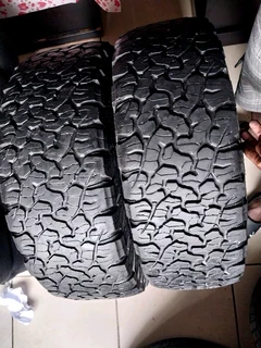 2x 265 70 16 Bf Goodrich ko2 tyres with 90% treads available for sale
