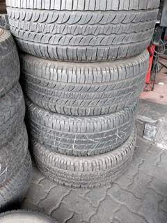 A clean set of 285 60 18 Michelin tyres available for sale