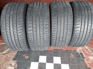 A clean set of 235 35 19 maxtrek tyres with 99% treads available