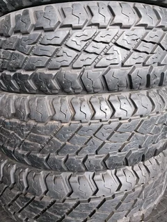 A clean set of 245 70 17 cooper discoverer ST with good treads available for sale