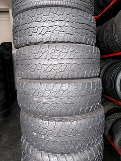 A clean set of 265 65 17 Dunlop AT3G tyres available