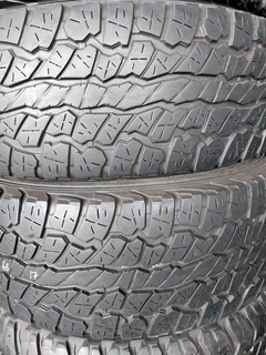 A clean set of 265 65 17 Dunlop AT3G tyres available