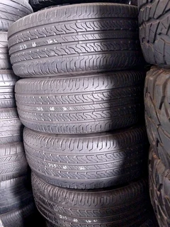 A clean set of 215 65 16 tyres with good treads available for sale
