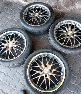 A clean set of 17inch rims pcd 4/114 available for sale